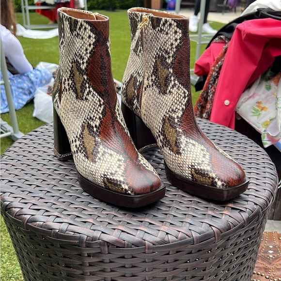 Tory Burch ruby snake boot - Picture 1 of 6
